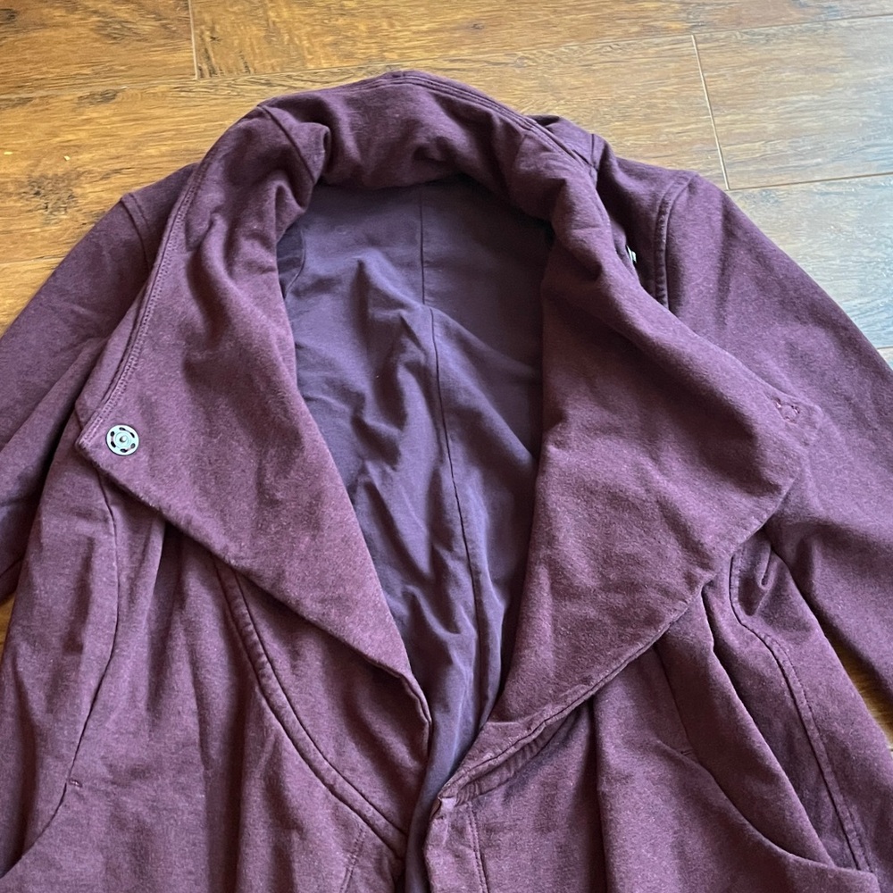 Lululemon Athletica Burgundy Blazer - Picture 6 of 14